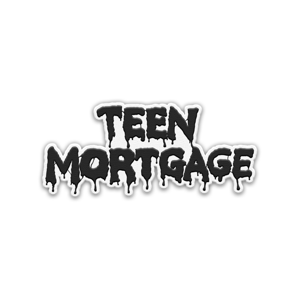 Teen Mortgage Die Cut Iron on Patch