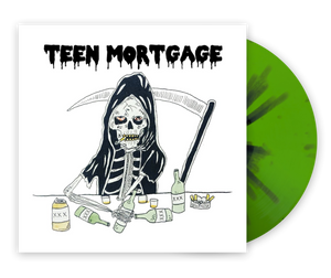 Teen Mortgage Self-Titled LP (Green w/ Black Splatter)