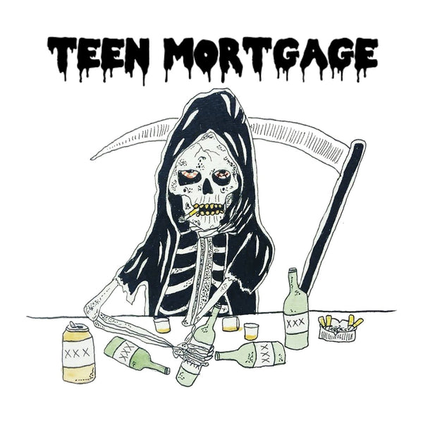 Teen Mortgage - S/T (yellow splatter)